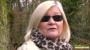 OldNannY Brit Mature and Blonde Lesbo Action